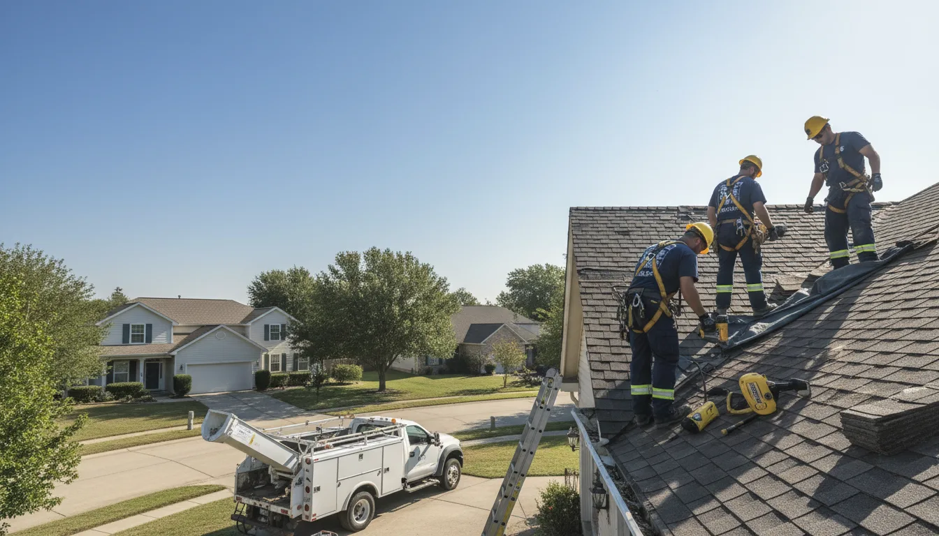 Hail Damage Roof Repair in Glennville, GA